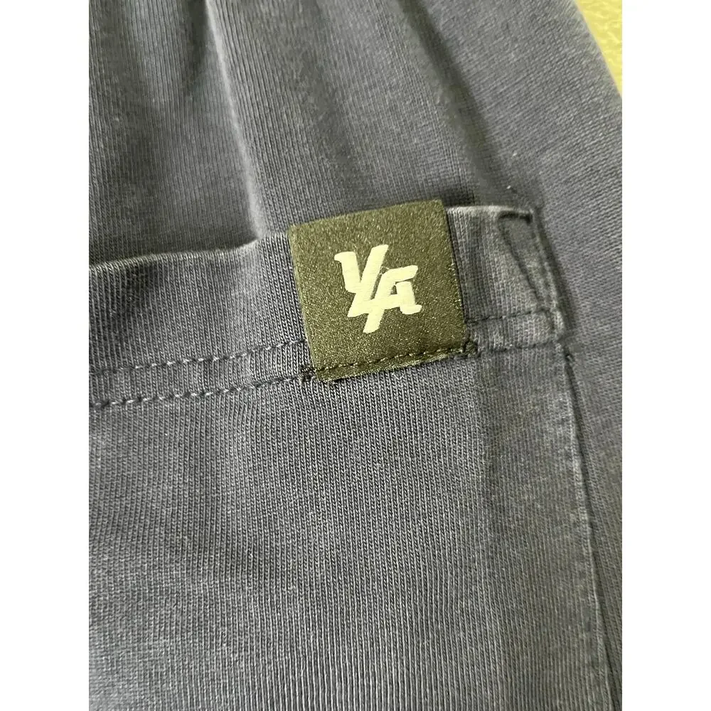 YoungLA M Navy Jogger Sweatpants Tapered Athletic Gym Streetwear Lounge Pants